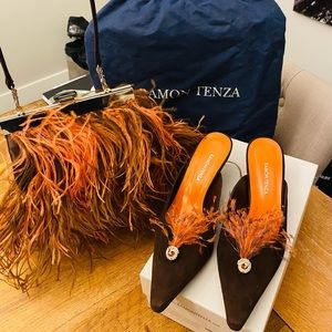 Ramon Tenza Feather Mule